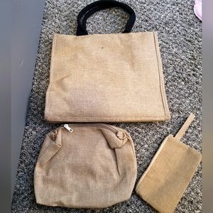 NWOT 3 Bag Set Shopper